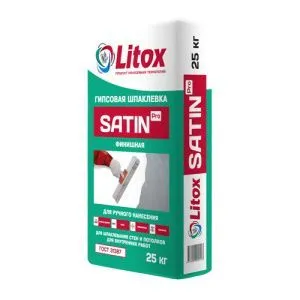 Шпаклевка ЛИТОКС Satin Pro гипсовая 25 кг